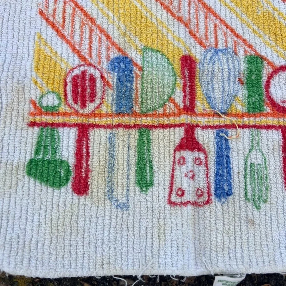 Vintage‎ Cannon Kitchen Utensil Dishcloth Wash Cloth